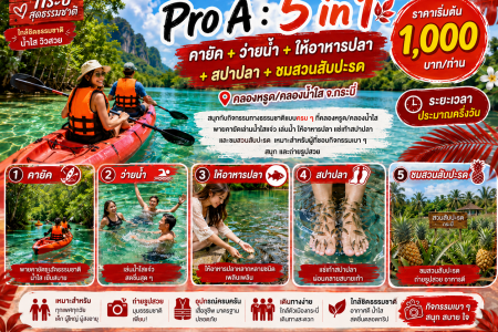Pro A – Kayaking & Fish Spa